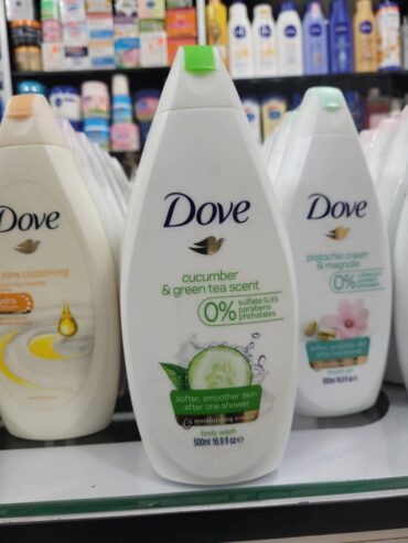 Dove shower gels