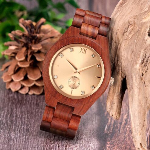 Classic wooden Watches, Waterproof