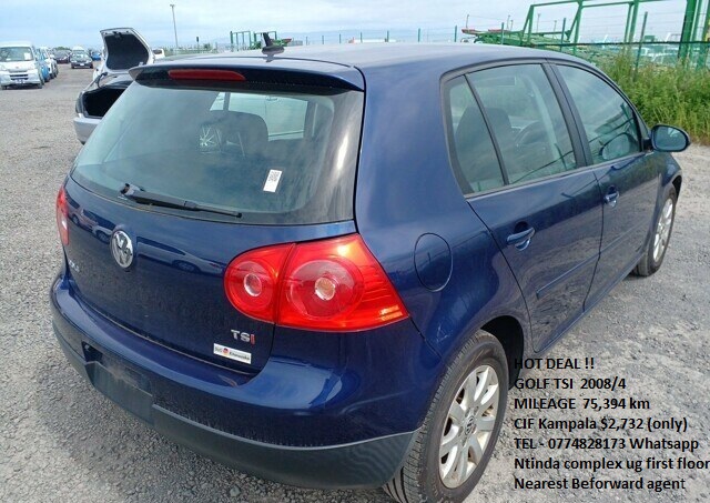 VOLKSWAGEN GOLF TSI COMFORT LINE Year 2008/4