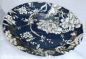 set of 6 plates platter