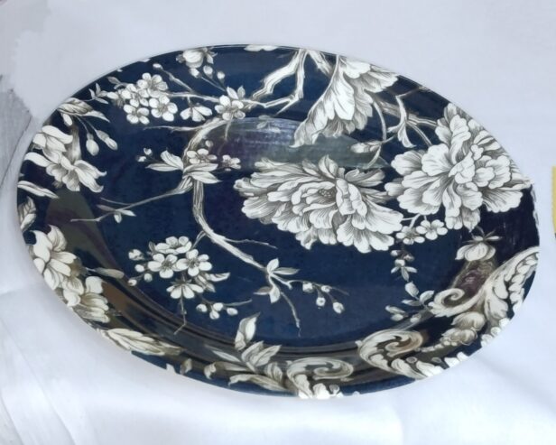 set of 6 plates platter