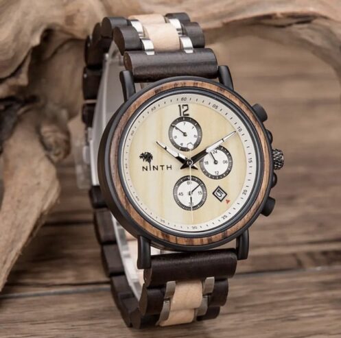 Natural elegance of wooden watches