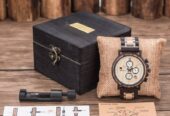 Natural elegance of wooden watches