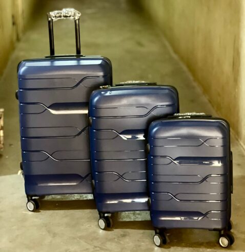 Suitcases in various styles