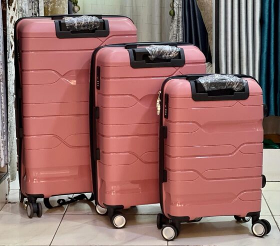 Suitcases in various styles