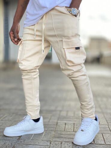 Quality cargo pants/side pocket