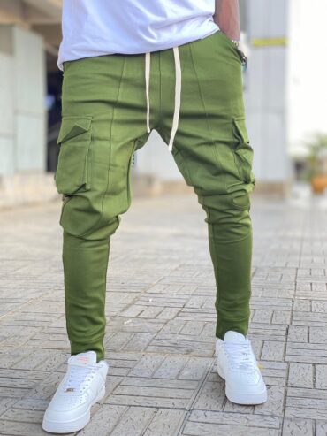 Quality cargo pants/side pocket