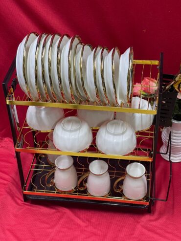 3 tier Rust resistant dish rack